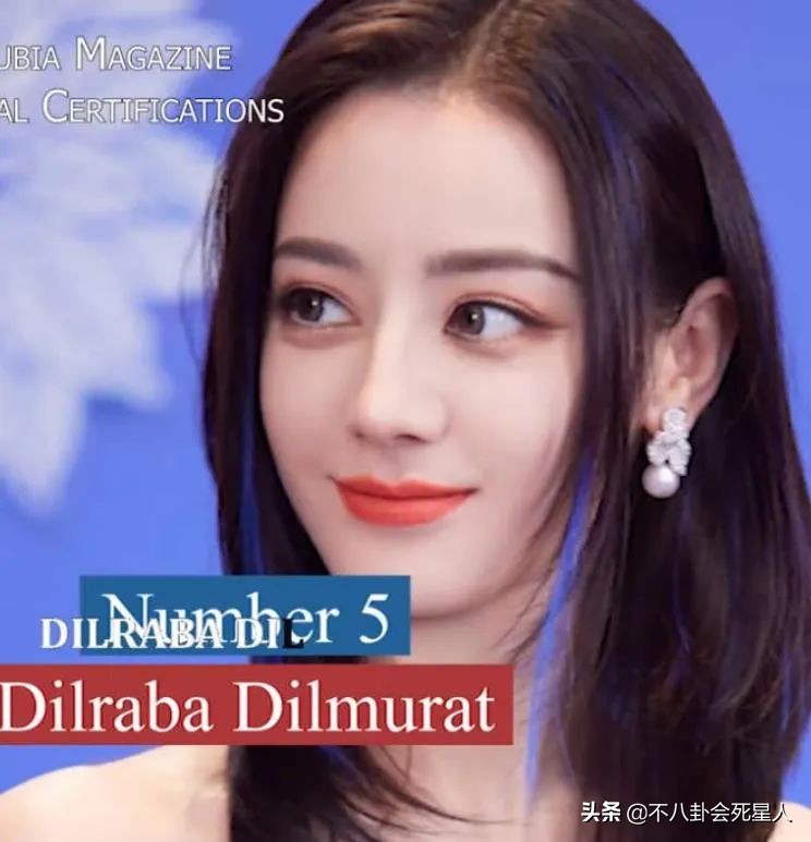 2022年最美面孔出炉，迪丽热巴第5，杨幂第8，榜首是韩国人