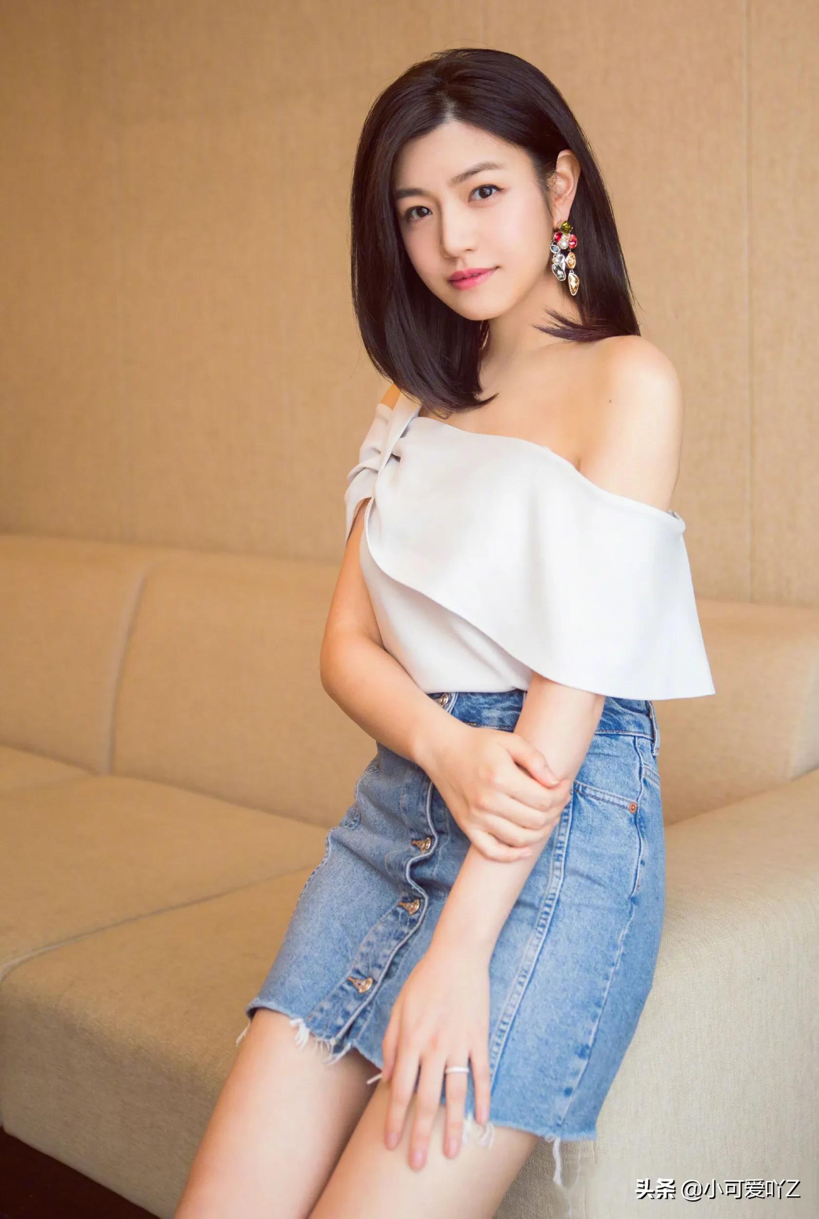 陈妍希，甜美温柔，优雅气质，靓丽绝美