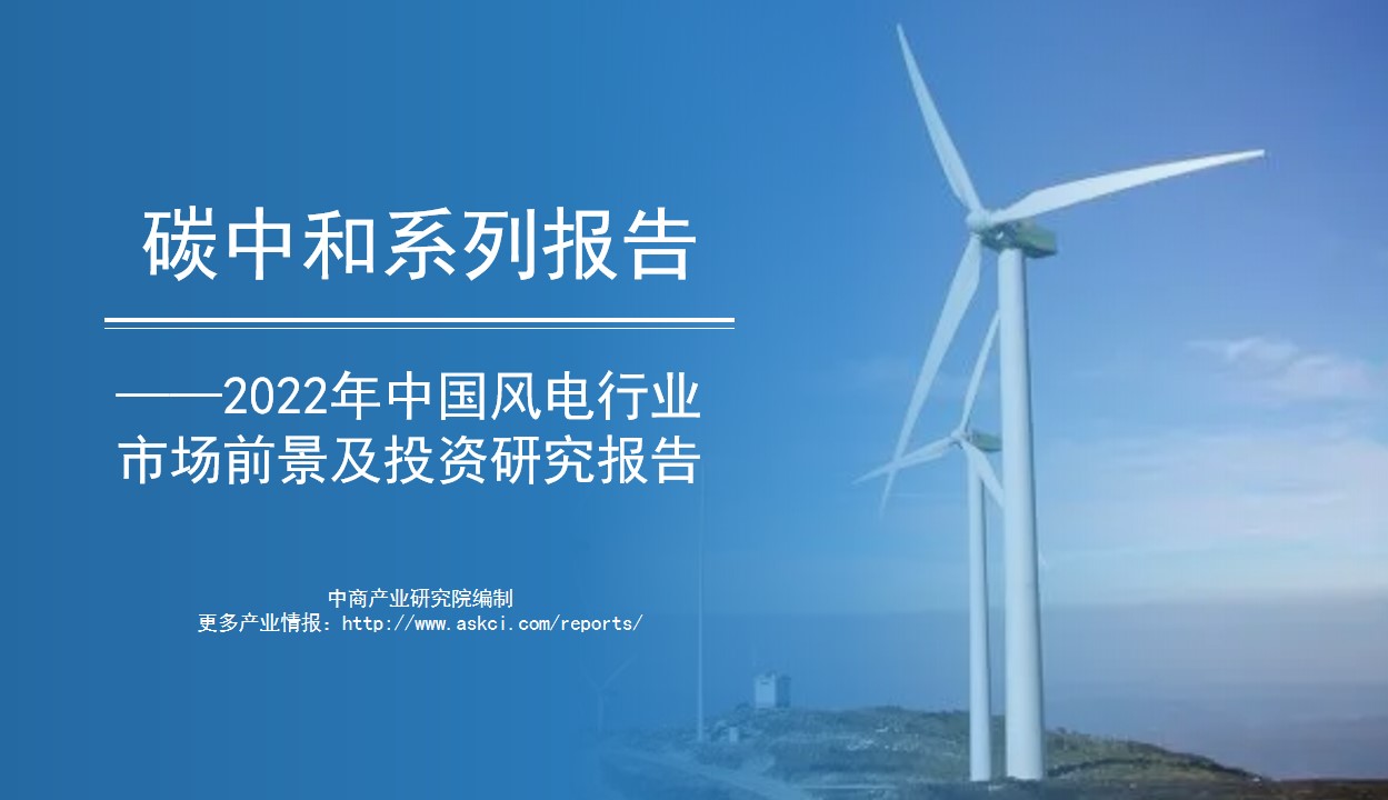 碳中和系列报告——2022年中国风电行业市场前景及投资研究报告