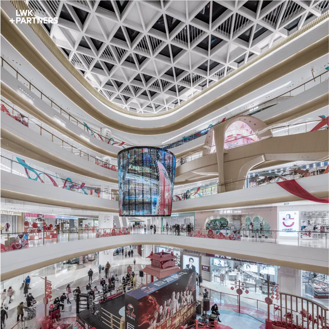 成都旭辉Cmall,跳动的“音符”,舞动的“旋律”| LWK + PARTNERS