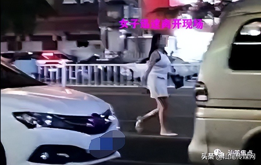 事大场？海丰某炭炉鸡店门口，1女子被男的追着打...