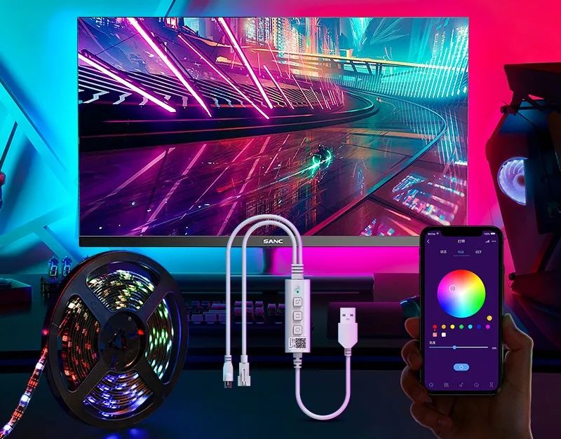 全新升级！「漫卡物联」幻彩智能灯带控制器