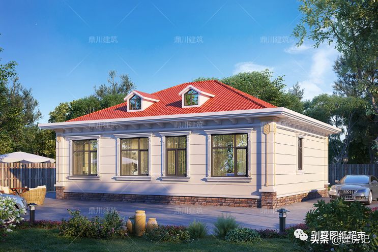 一层经济别墅图片大全(广西6套一层农村养老房) - 赤虎壹号