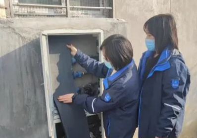 寒潮来袭，荆门市防寒保供未“雪”绸缪，供水设施添“新衣”