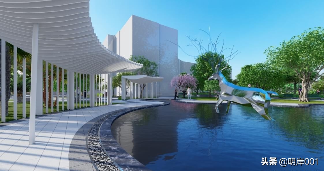 明岸：小区景观设计六种风格