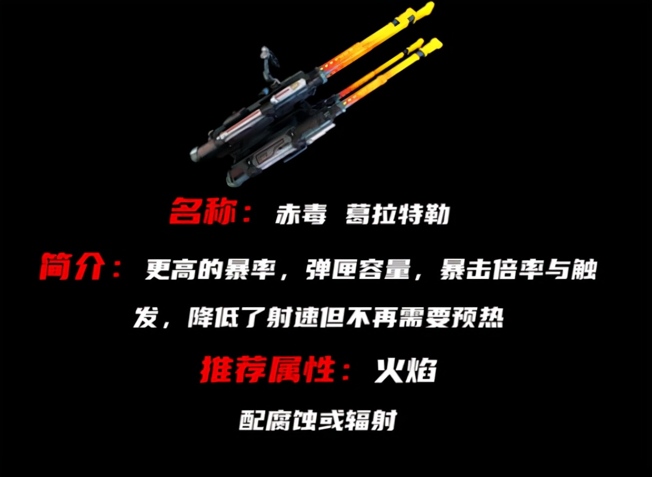 赤毒武器属性对应战甲