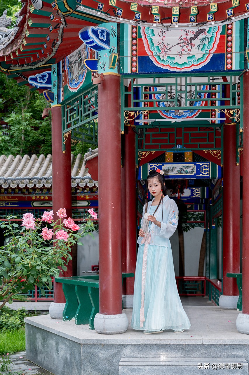 荣国府再现黛玉之影（环境人像）