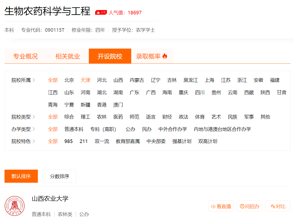 植物生产类专业：最主要的农学专业类，各专业有联系但差异更明显