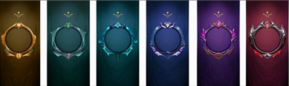 英雄联盟段位框图片2021lol手游各个段位框截图