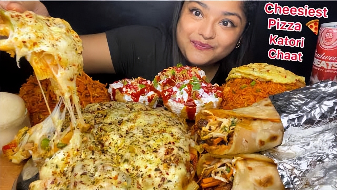 美食吃播真人秀《印度女大胃王》第1季高清自媒体解说素材