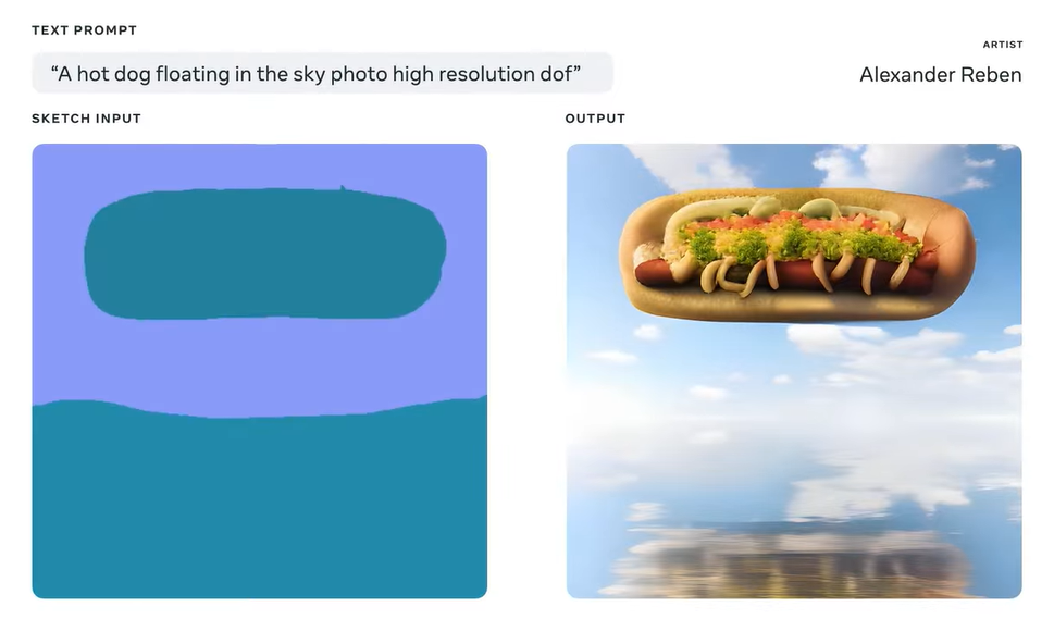 #AI前沿# Meta宣布推出Make-A-Scene图像生成系统