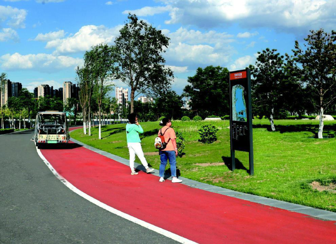 晋阳湖畔好风光