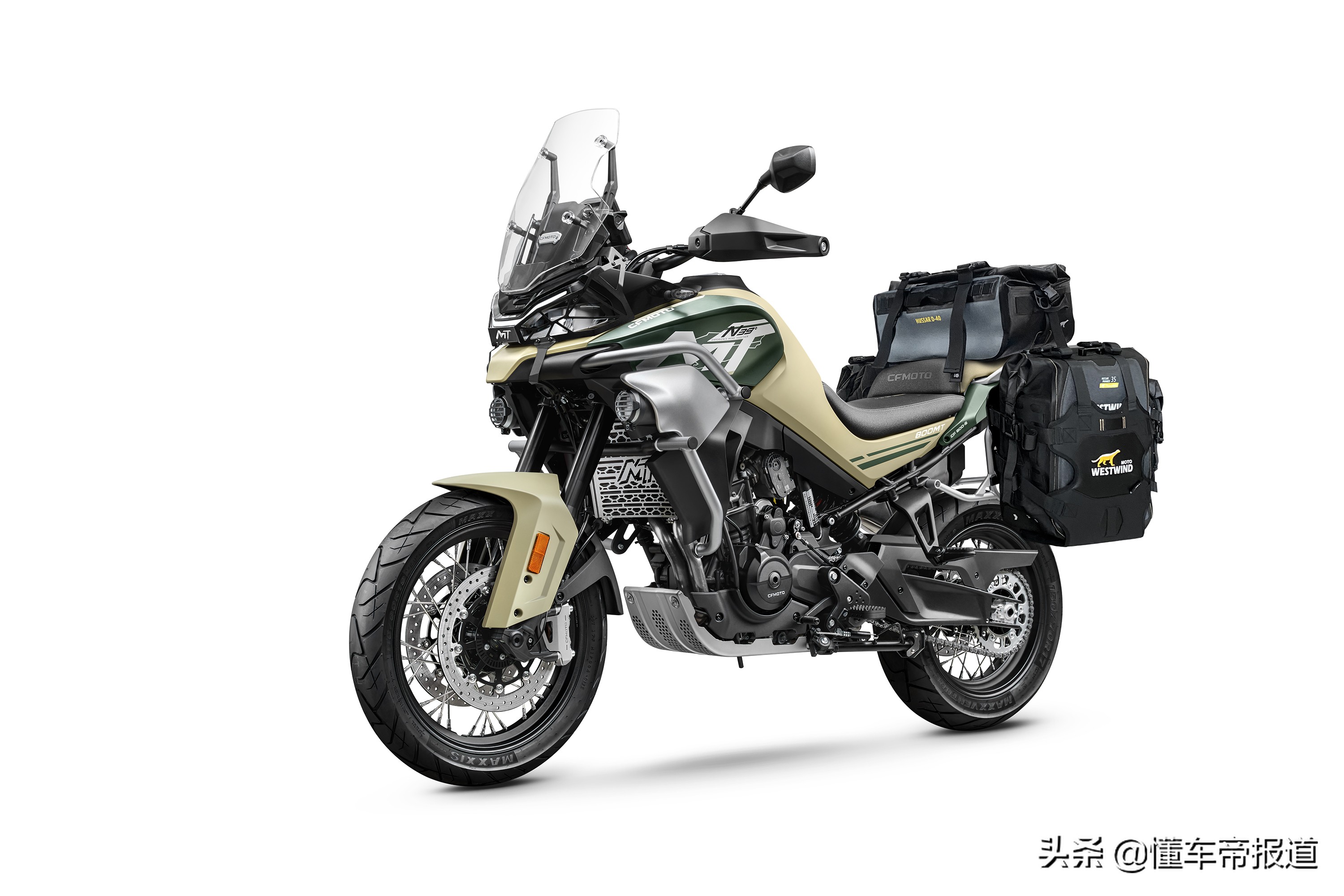 98万元,摩旅"全家桶"原厂配齐!春风800mt n39° 上市