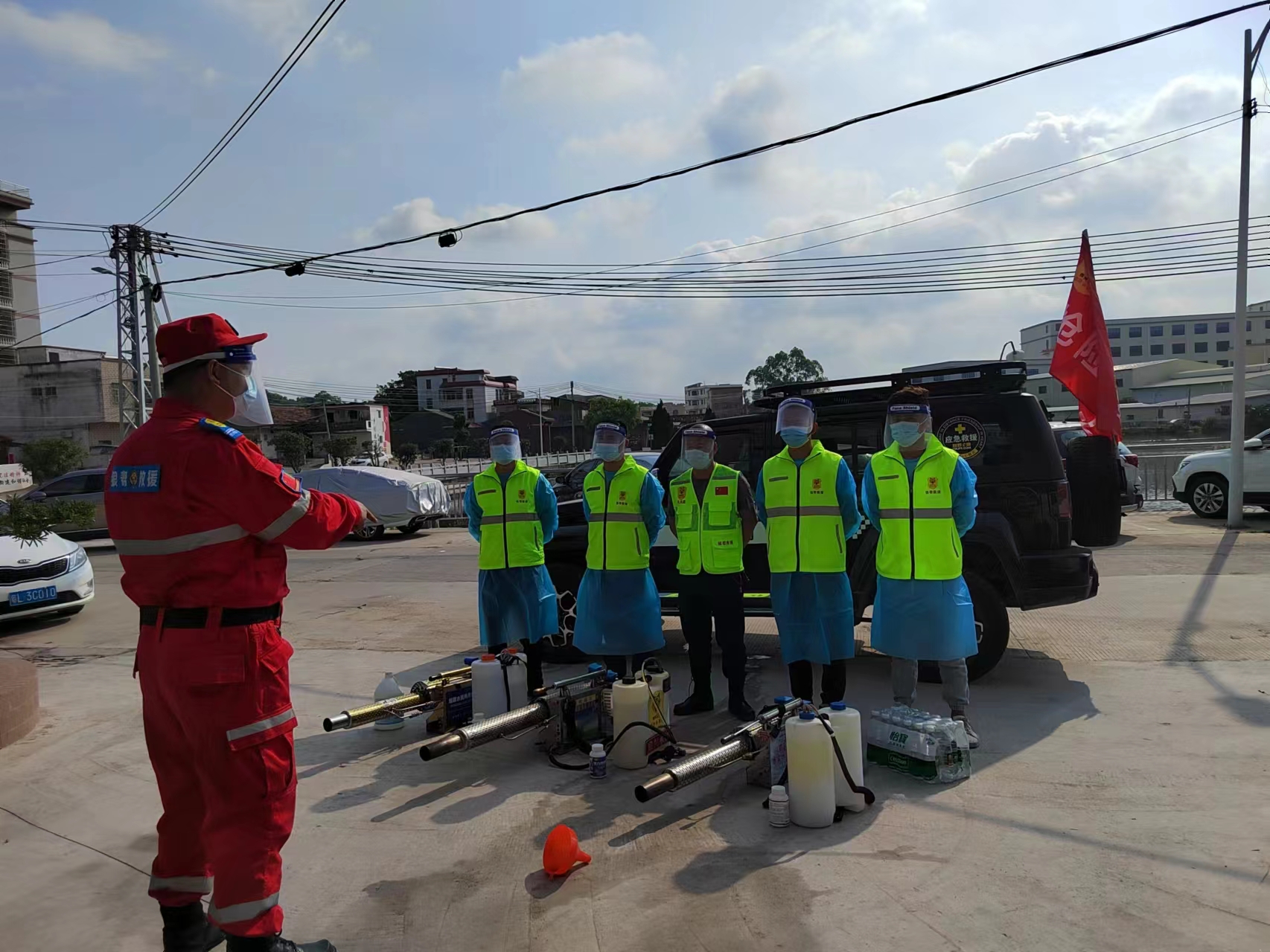 广东惠州:防疫消杀要做好 筑牢防疫"防护网"