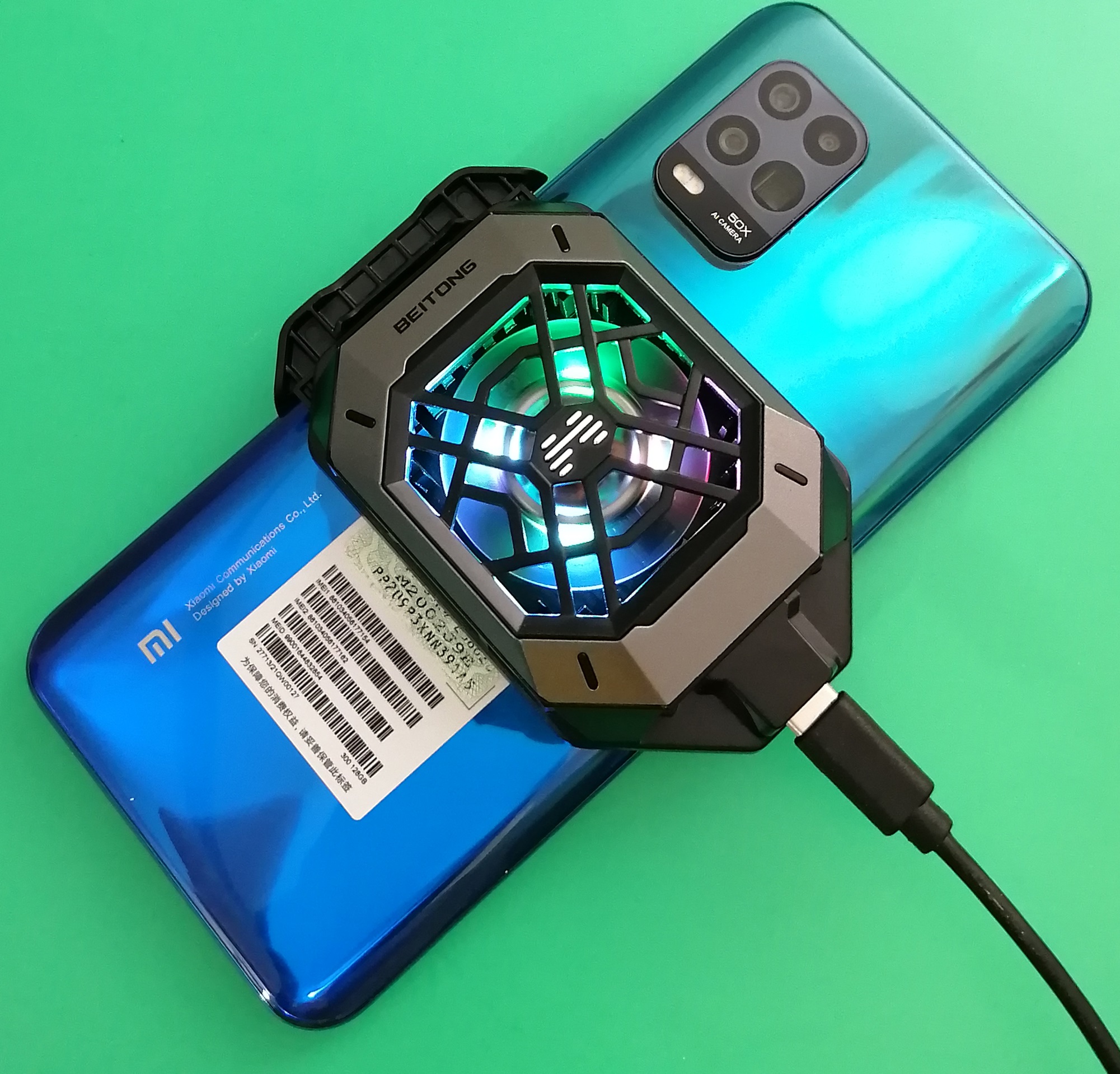 最强王者必备的手游降温神器，北通千机寒散热器