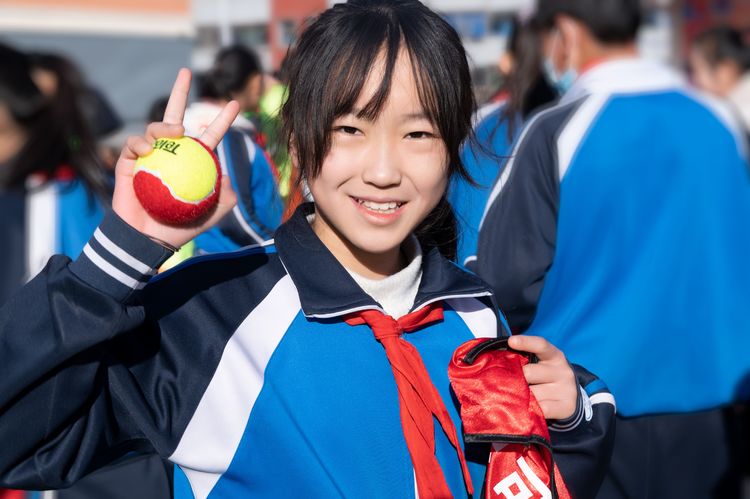 公益短式网球公开课在山西省太原市万柏林区科技实验小学成功举办