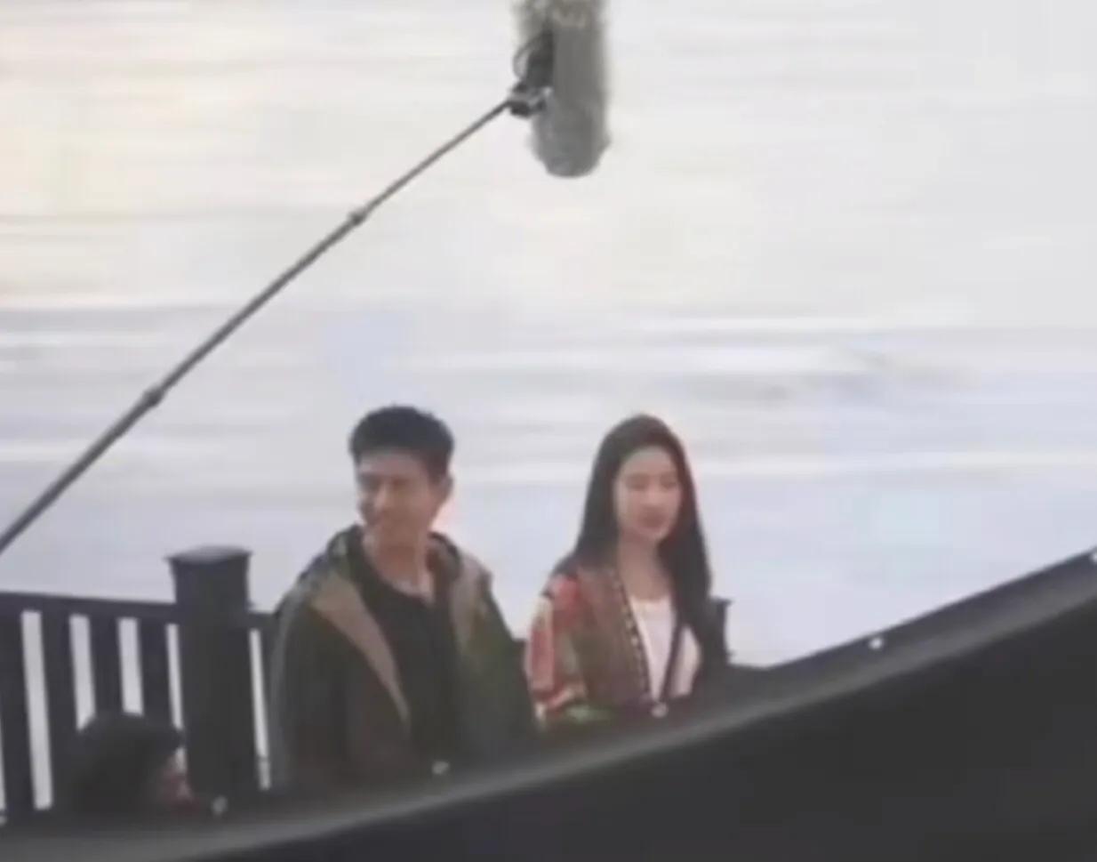 神仙姐姐刘亦菲最近又开始拍电视剧啦