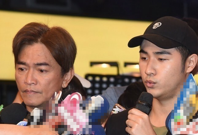 吴宗宪拒救吸毒儿子，长女派人出面救援，鹿希派被保释后一语不发