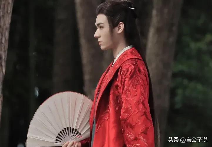 穿红衣古装帅成神的7位男星，有人气质冷艳，有人被请求焊在身上