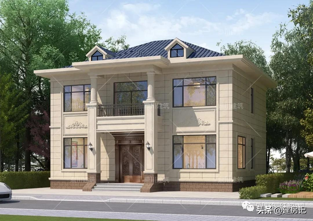 2022年开春建房,四川农村别墅怎么建才好看?这7套图纸20万起建