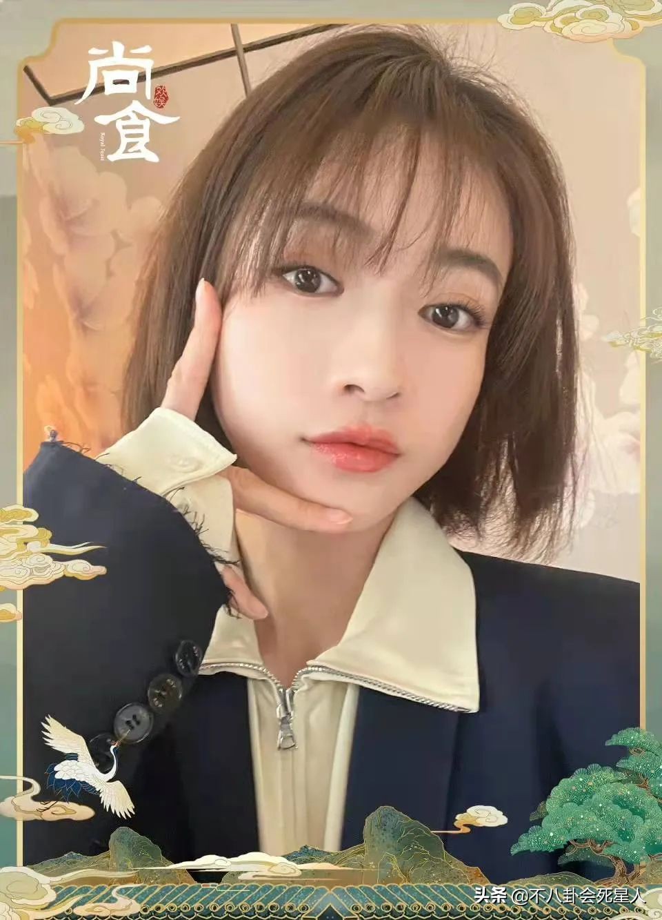 五官好看，“吃亏”在脸上，热巴脸颊凹陷，鞠婧祎颧骨突出