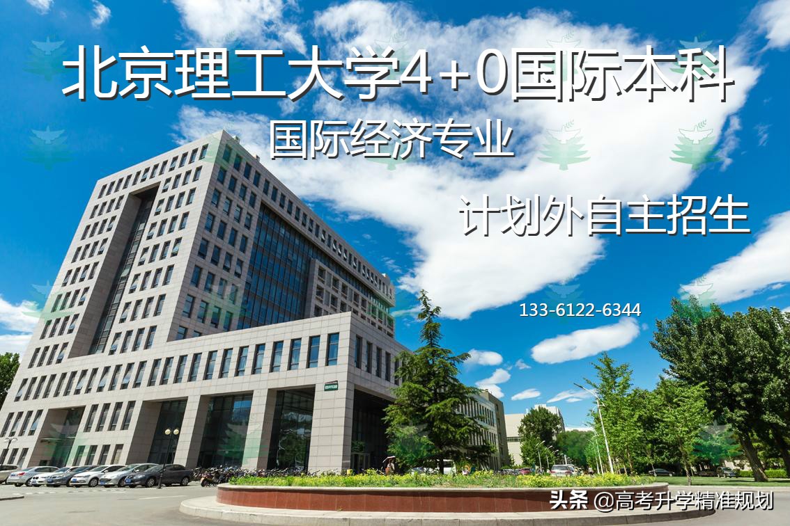 北京理工大学4+0国际本科中外合作办学4+0项目2022年自主招生简介