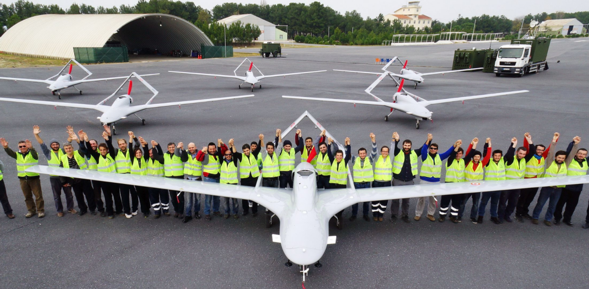 �ھ�ɱ��ﵣ�����ս���б������۵�TB-2���˻����������