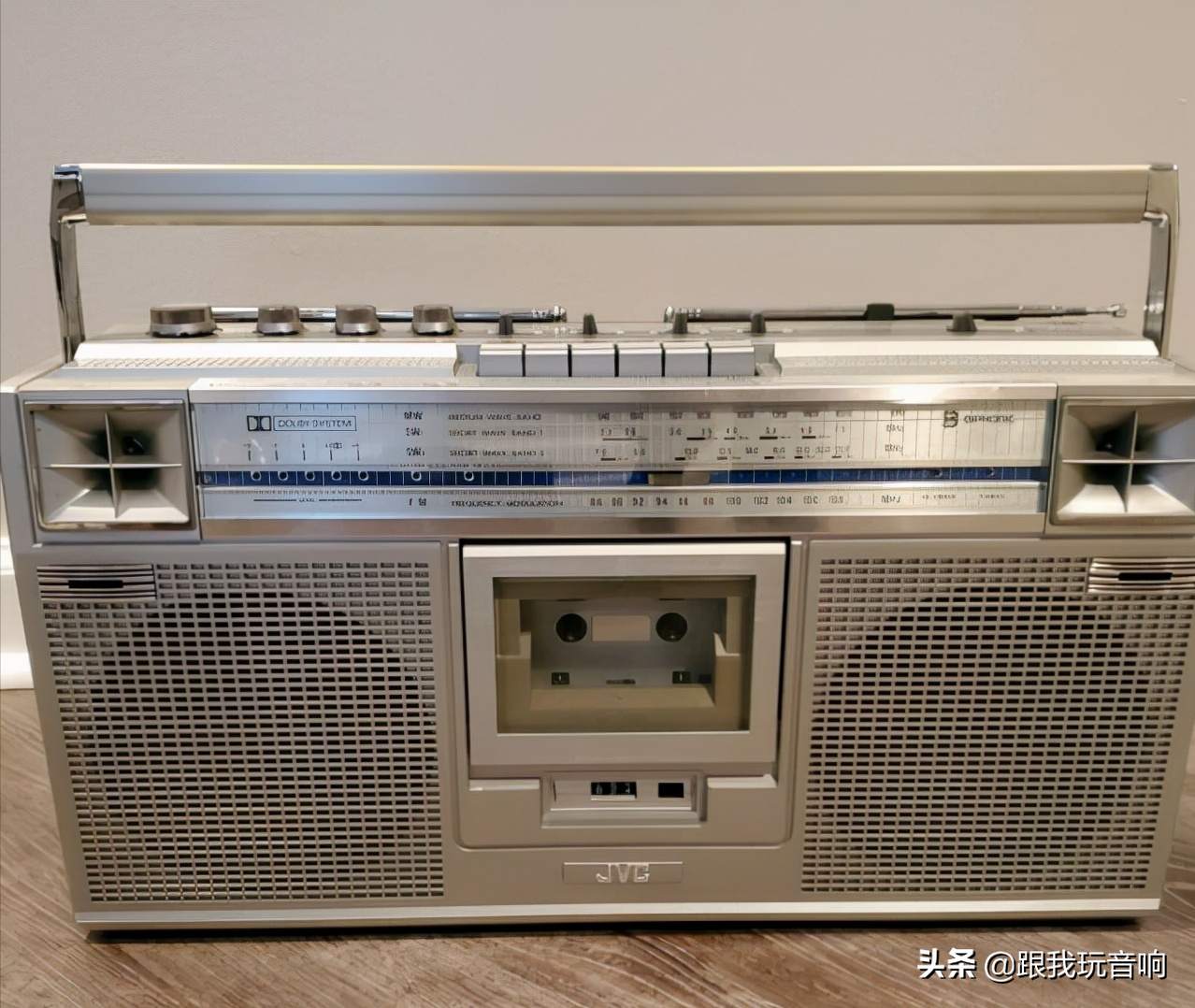JVC RC-656LB 便携式立体声收录机 (1980年生产)