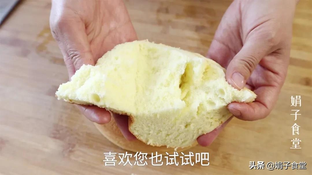 想吃蛋糕不用买,电饭煲就能做,蓬松柔软,不塌陷不回缩,超简单