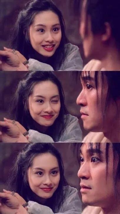 紫霞仙子眨眼真的好惊艳，看几遍都会觉得美