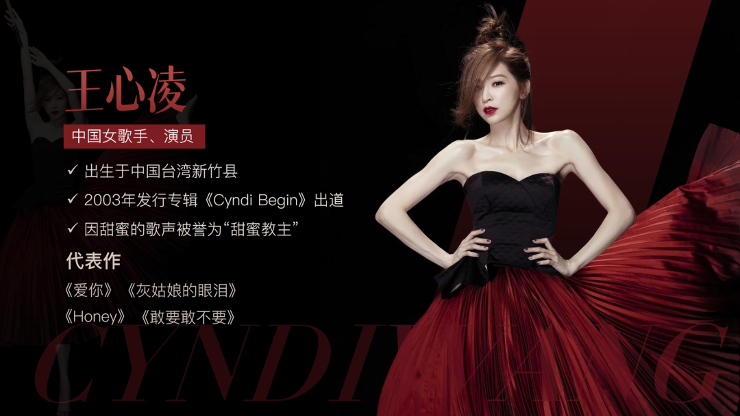 我给王心凌做了份PPT，总共6页