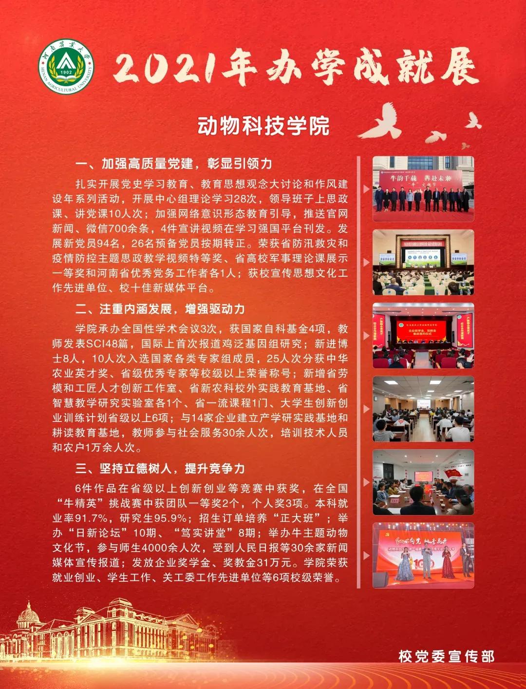 河南农业大学2021年办学成就展