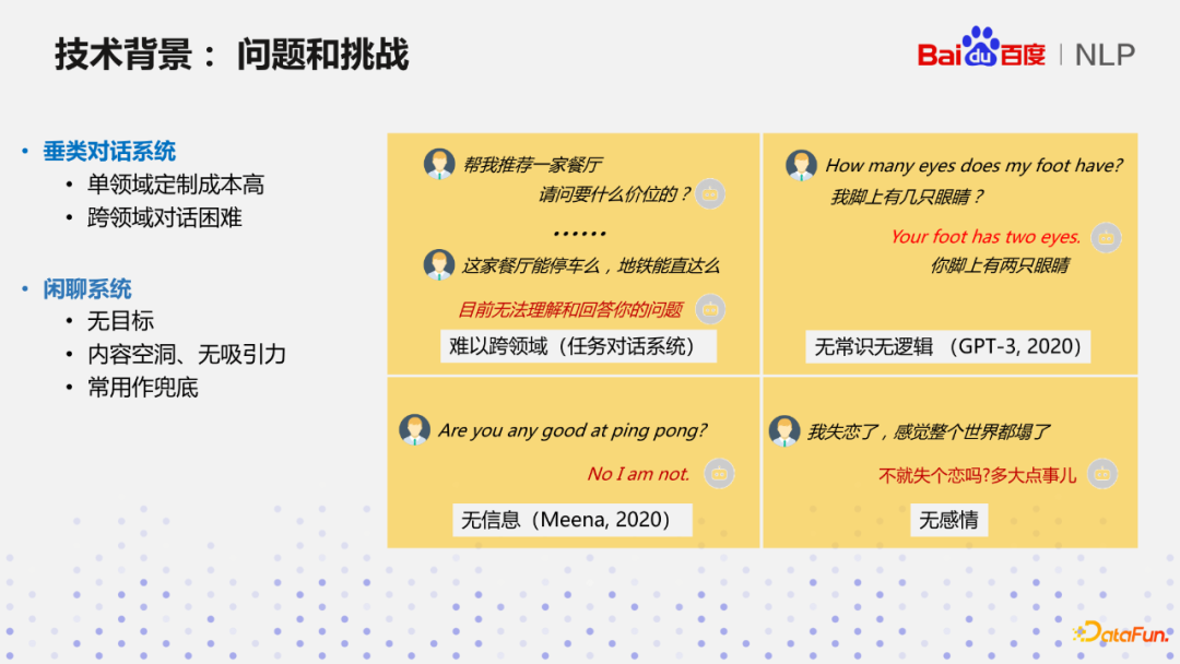 王凡：从经验驱动到数据驱动到环境驱动的百度对话系统PLATO模型