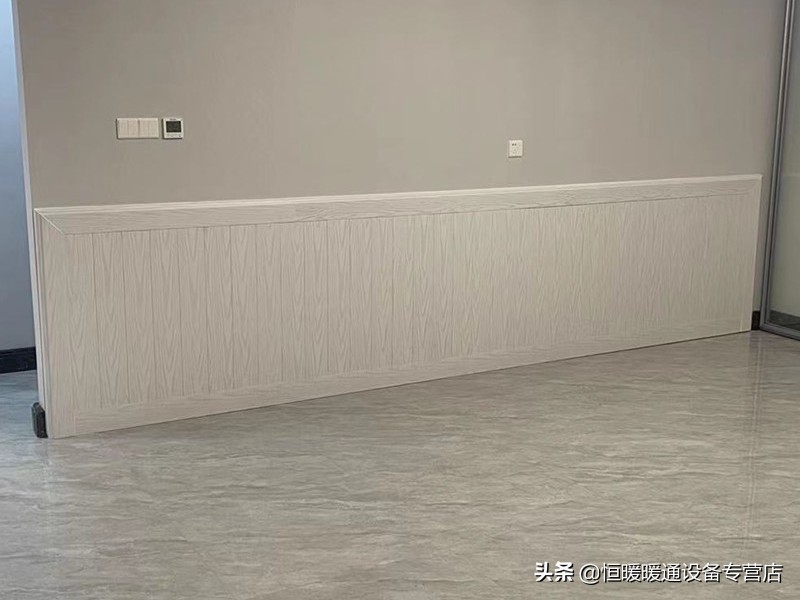 精装房安装什么供暖方式墙面看不见管道不破坏原来的装修装饰？