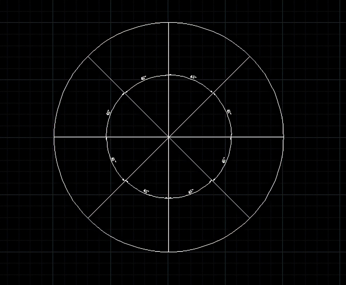 cad怎么使用圆形等分?步骤简单,一学就会