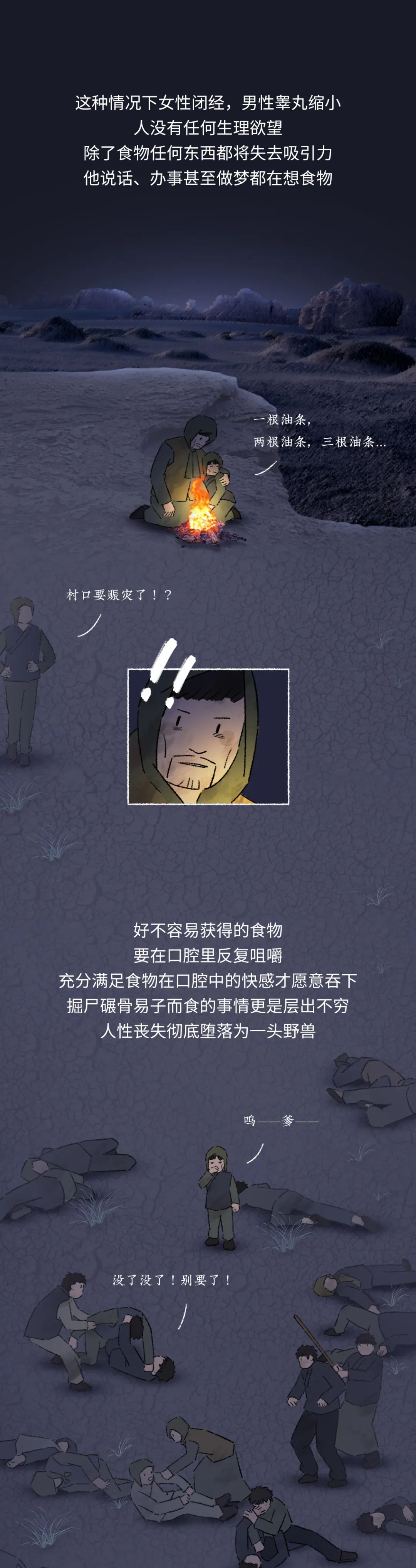 现代人不曾经历的大饥荒，究竟有多恐怖？