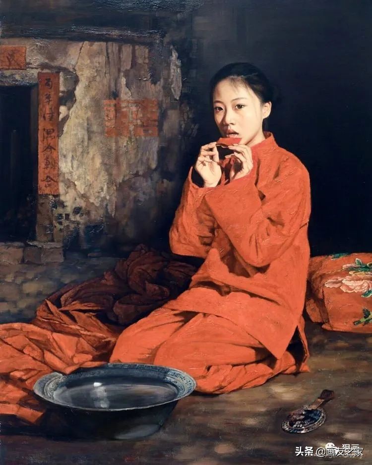 张锦龙油画人物作品欣赏