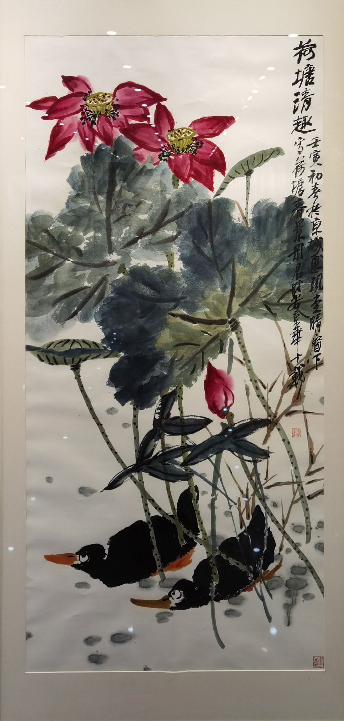 花鸟画大家邢少臣携25位得意弟子于玉渊潭公园敲开“大匠之门”