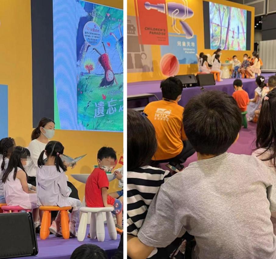 9岁霍中曦真有担当，把小4岁妹妹抱在腿上，霍启刚却在一旁看手机