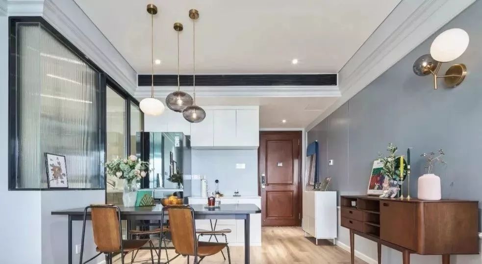 116平北欧风三居室，复古质感的家具，充满格调感