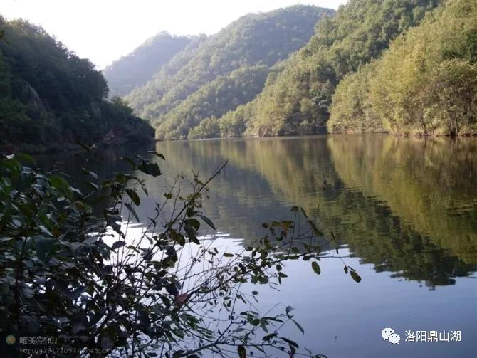 洛阳鼎山湖：湖光山色，天光云影