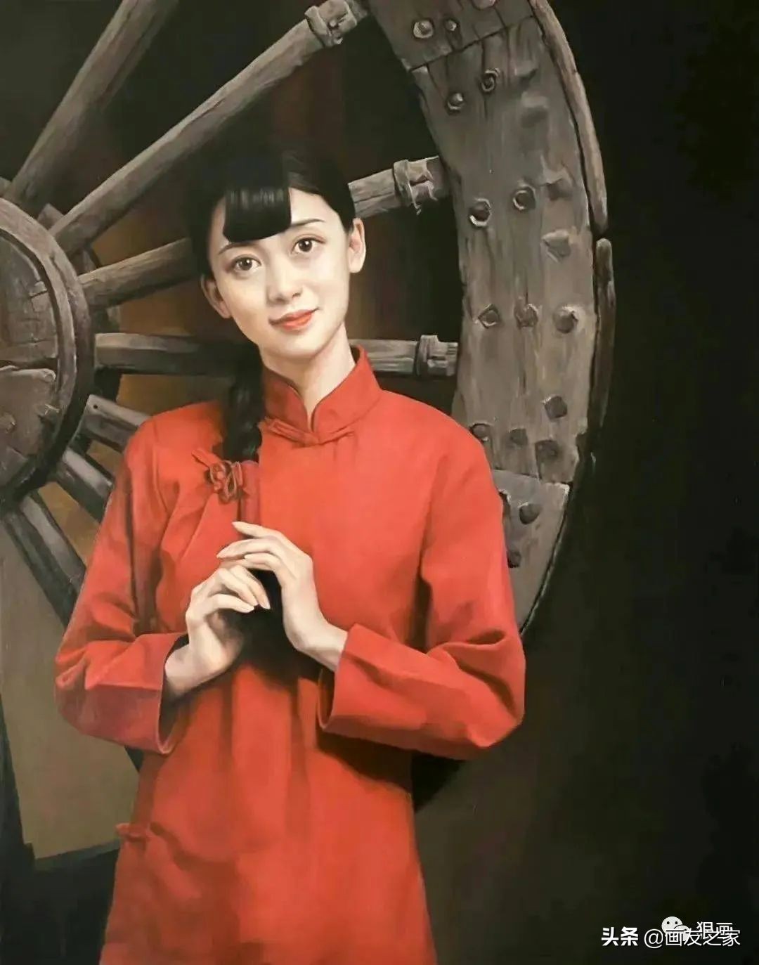 太美了，超凡脱俗的东方女性之美！张锦龙油画人物作品欣赏