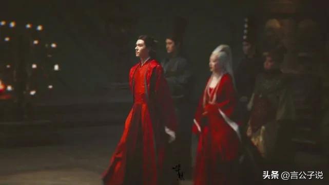 穿红衣古装帅成神的7位男星，有人气质冷艳，有人被请求焊在身上