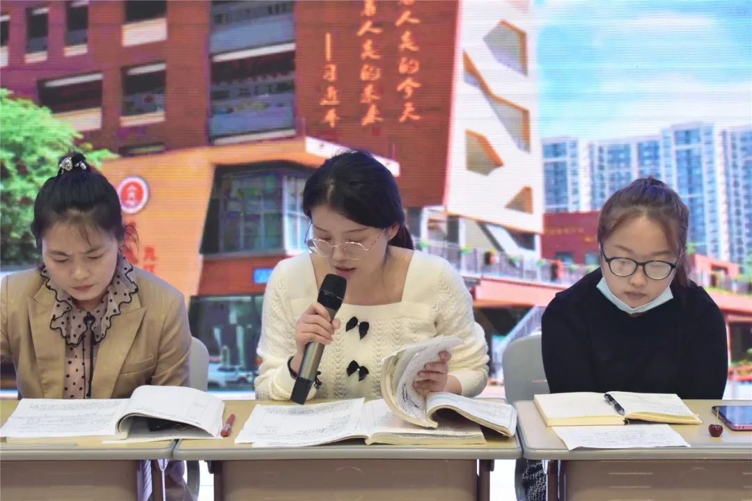 实验小学外国语学校周晓玲名师工作室送教到双流中学九江实验学校
