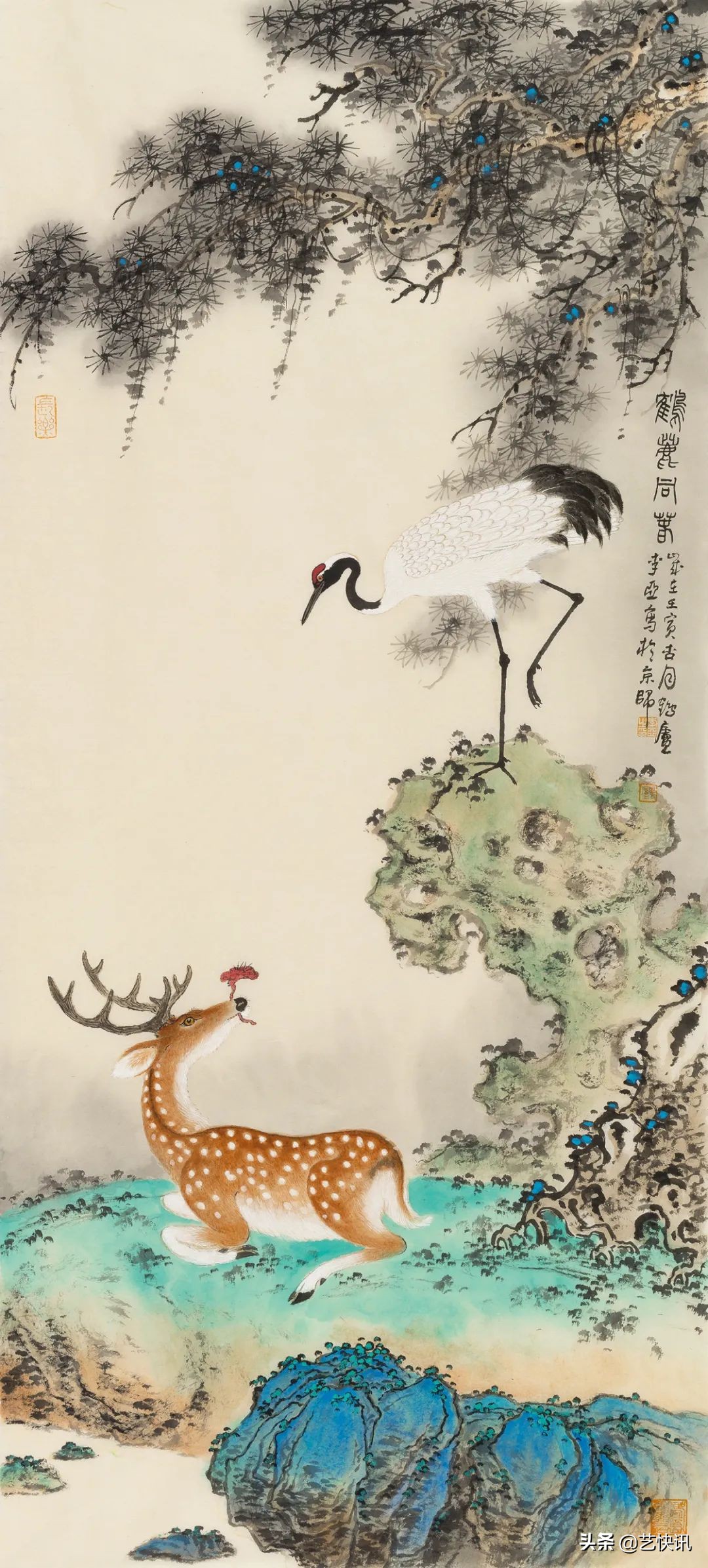 当代画鹤名家 | 李亚