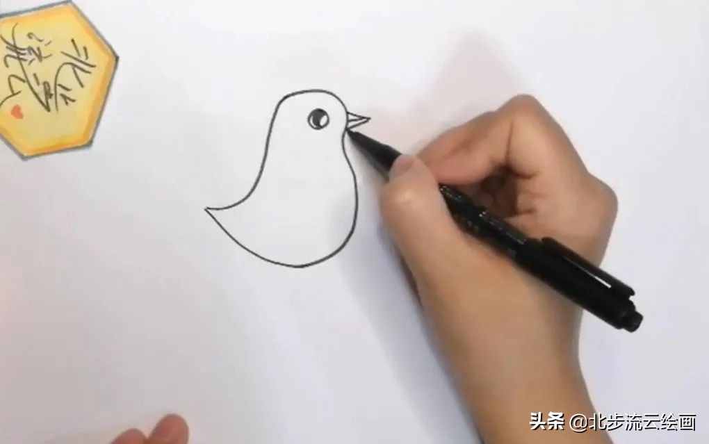 鸡怎么画简单又好看[零基础画公鸡可爱简笔画]