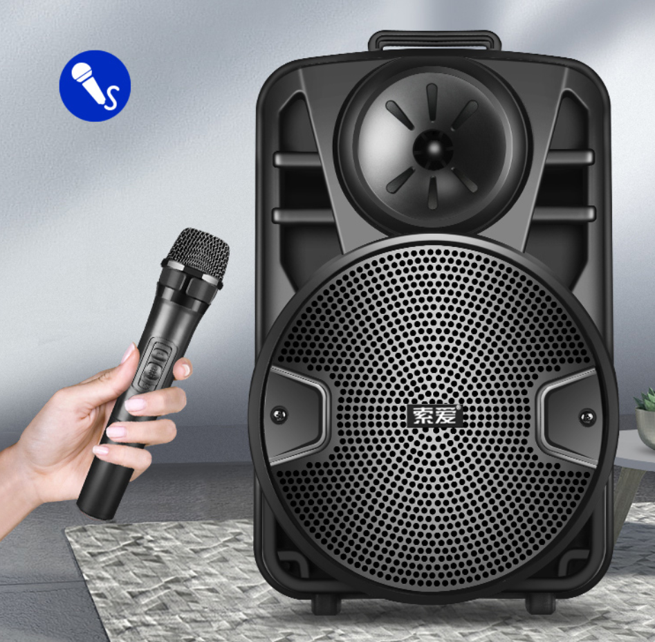 广场舞户外移动音响选哪款推荐索爱st809wm