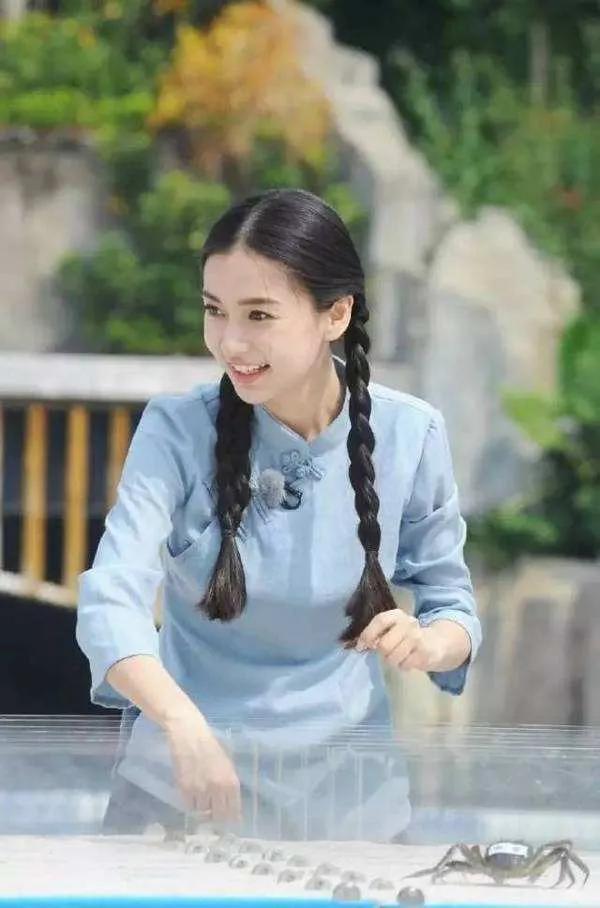Angelababy的民国风打扮真的好漂亮啊！宛若天仙下凡