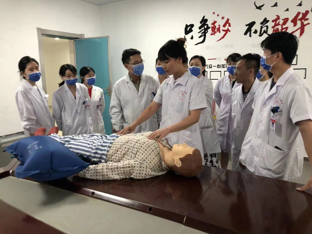 江西省人民医院影像科开展对比剂不良反应应急演练