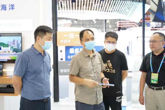 第五届数字中国建设成果展览会开馆首日，南威软件集团日程大事记